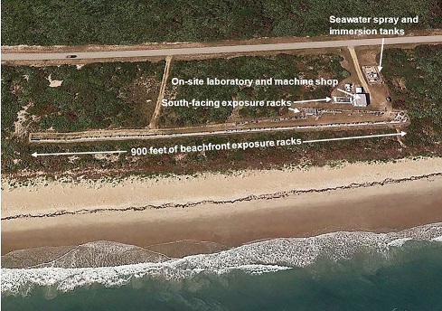 Photo/Map of Atmospheric test site