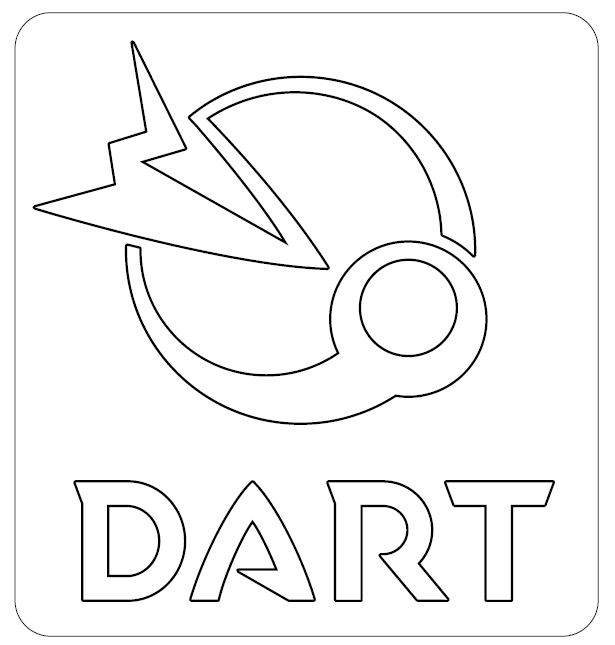 DART Logo Coloring Page