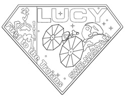 Lucy Coloring Sheets