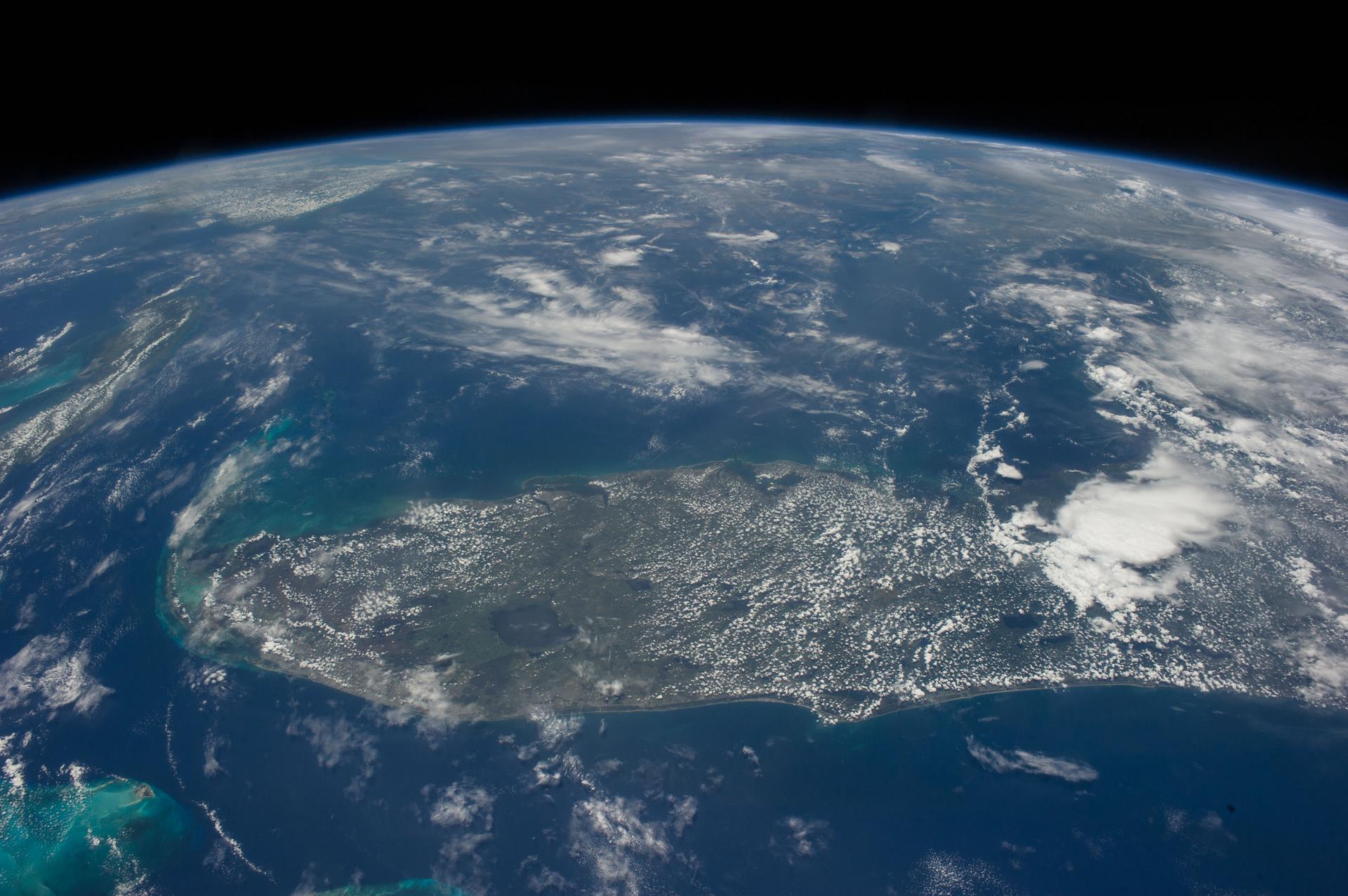 View of Florida from Space.